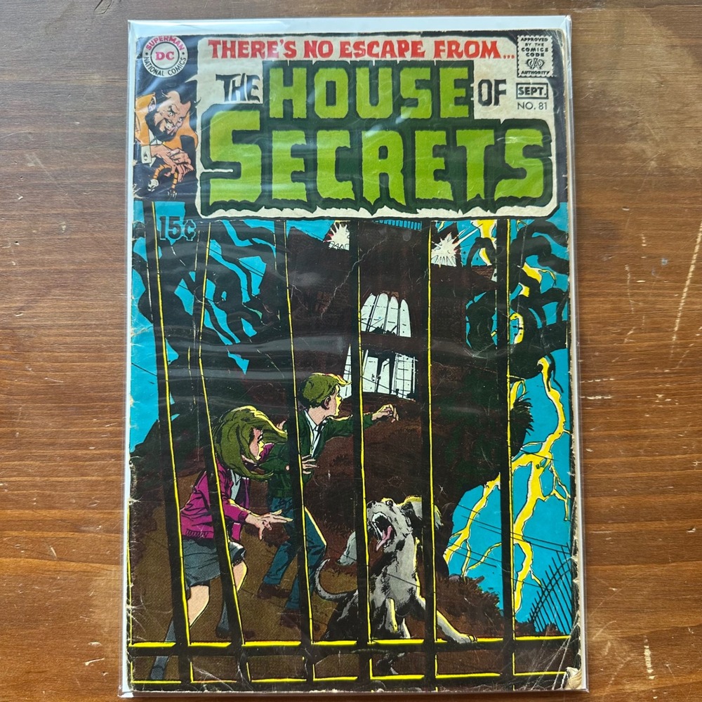 DC Comics The House of Secrets No #81 Sept 1969 Bronze Age Horror VG Raw